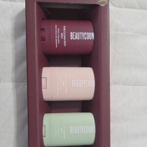 Beautycounter Body Wash Trio - Burgundy, Pink, Mint